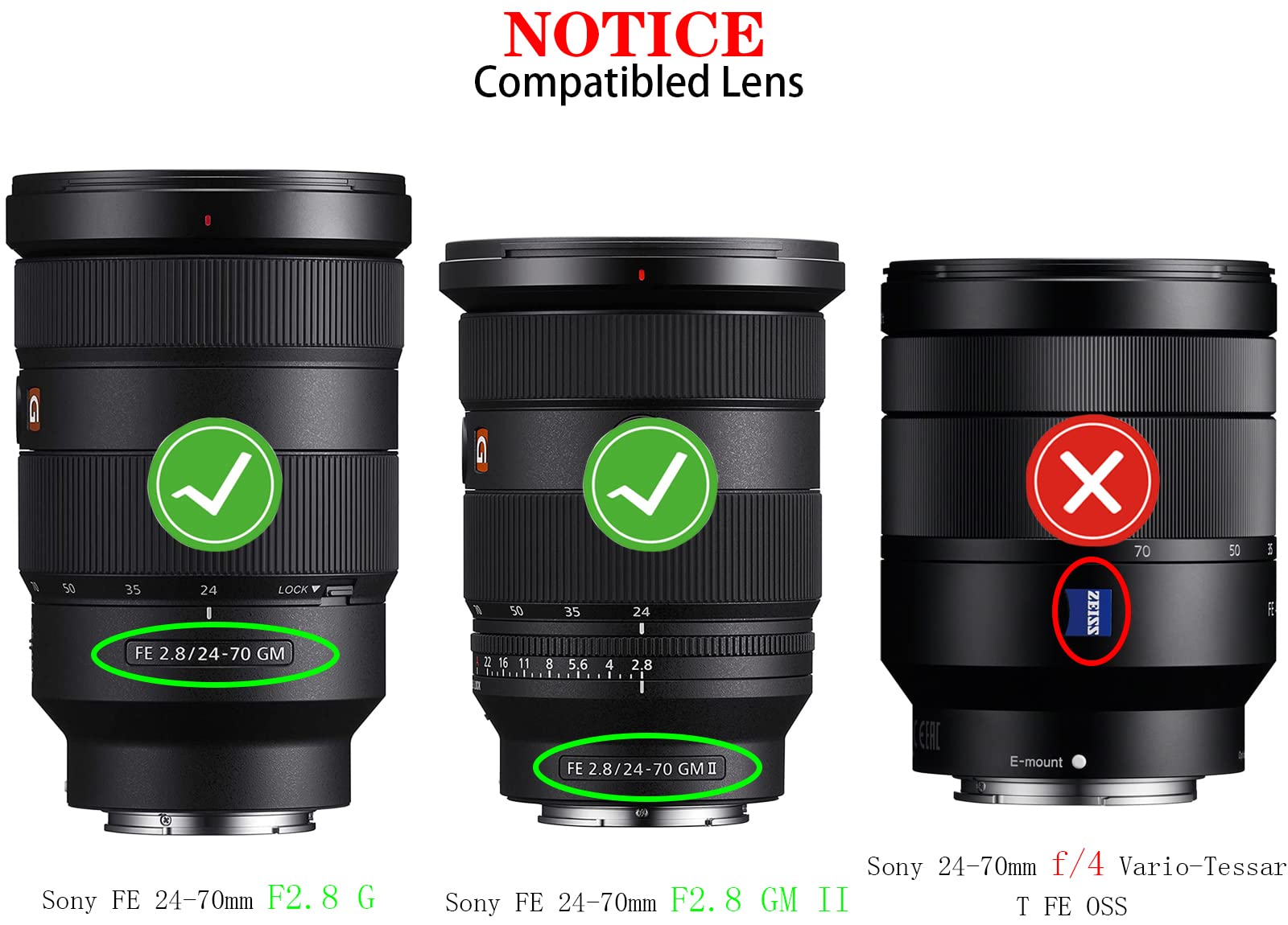 Amazon | 82mm レンズキャップ カバー Sony FE 24-70mm F2.8 G